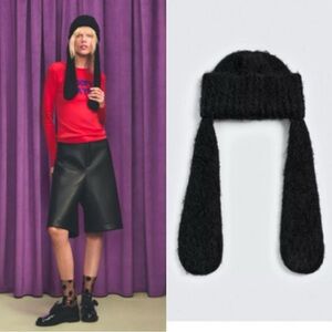ZARA GOOFY EAR KNIT BEANIE HARRY LAMBERT FOR ZARA X DISNEY